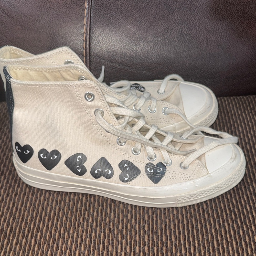 CdG PLAY x Converse Men's Chuck Taylor All Star Multi-Heart High-Top Sneakers
